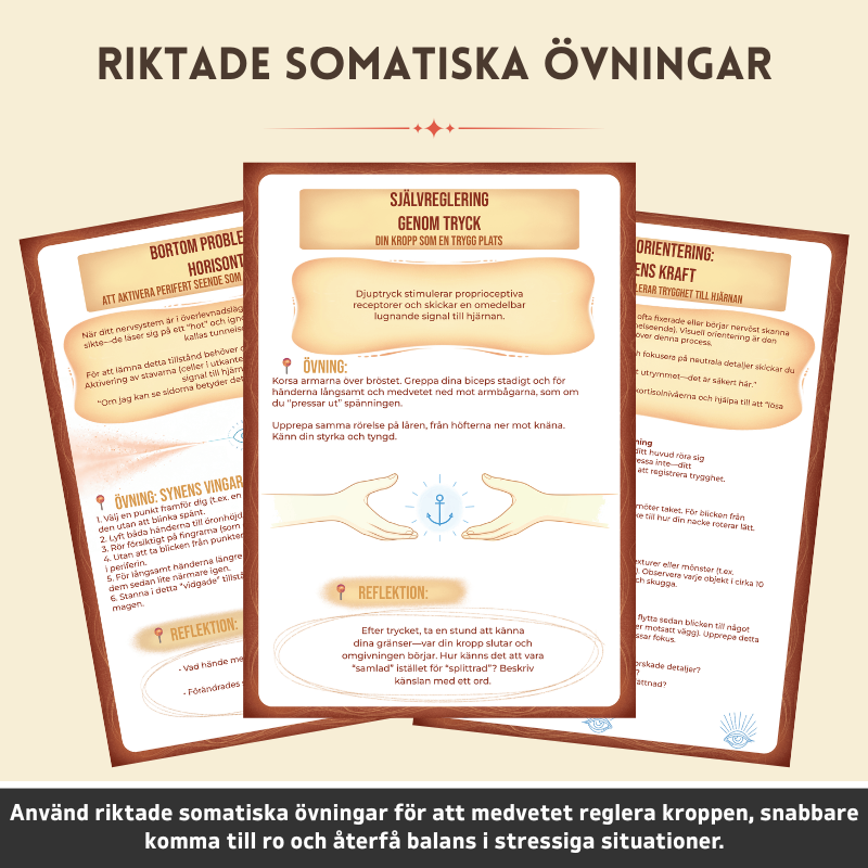 Somatiskt Lugnande Terapihäftev - Återställ Ditt Nervsystem På Ett Naturligt Sätt
